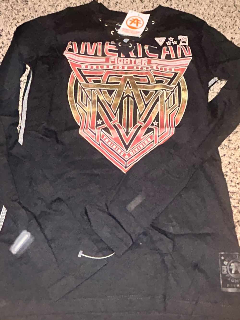 AMERICAN FIGHTER Women's Long Sleeve Shirt XS